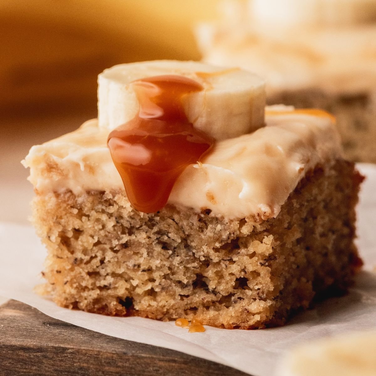 Banana w/Caramel Icing